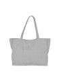 KIMOOD Grand sac shopping K-loop oxford grey jhoot personnalisable
