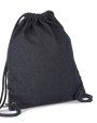 KIMOOD Rucksack aus Denim Tasche personalisierbar