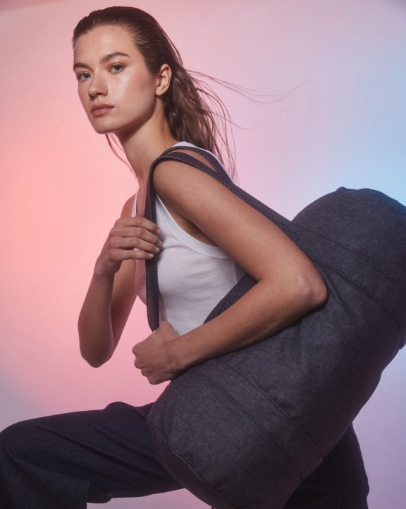 KIMOOD Sport- und Reisetasche aus Denim Tasche personalisierbar