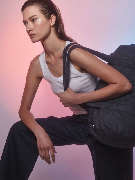 Sacs & Bagagerie à personnaliser KIMOOD Sac polochon denim 