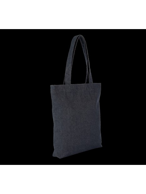 KIMOOD Sac shopping denim recycled denim personnalisable