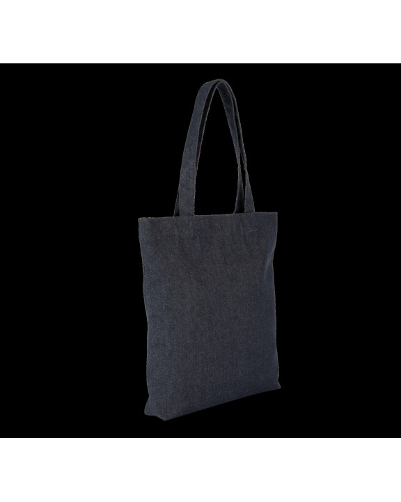 Tote bag KIMOOD Shopper in denim voor bedrukking &amp; borduring
