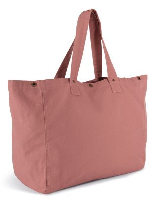 Sac de shopping en coton délavé