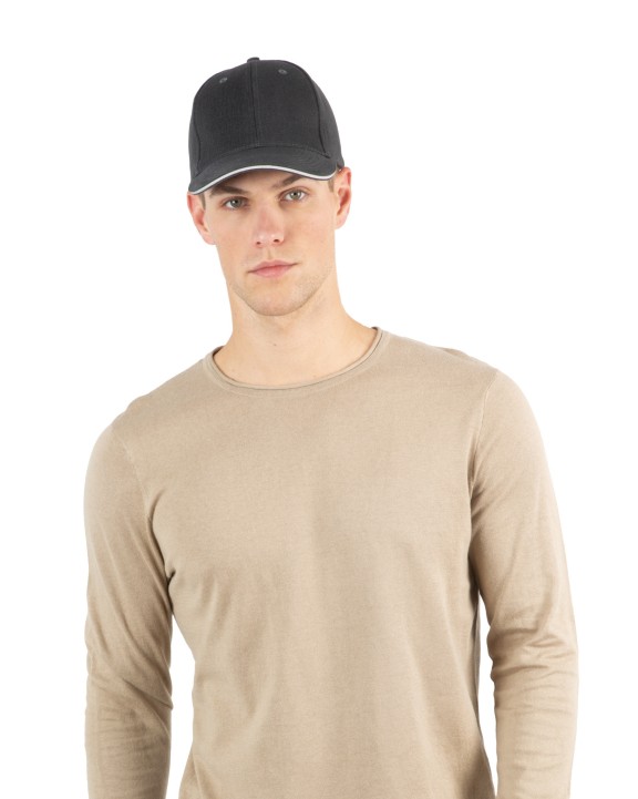 Casquette personnalisable K-UP Casquette Baseball avec sandwich - 6 panneaux