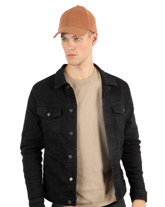 K-UP Kappe aus Samt – 6 Panels Kappe personalisierbar