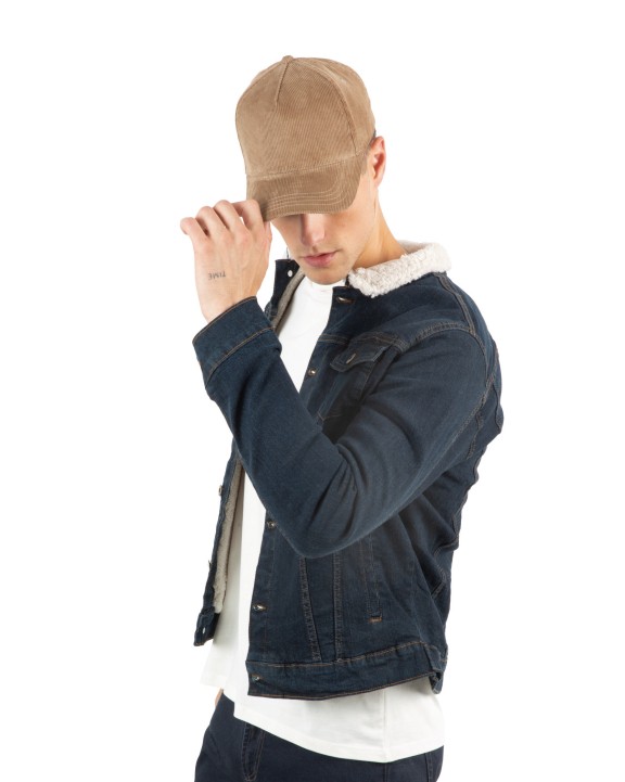 Casquette personnalisable K-UP Casquette en velours - 5 panneaux