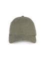 K-UP Casquette vintage - Dad cap washed organic khaki personnalisable