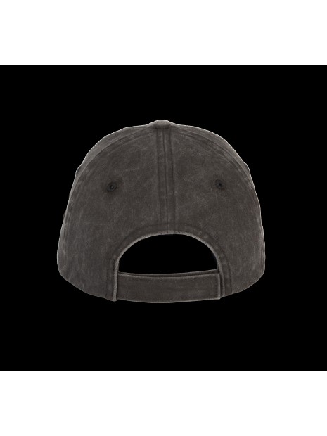 K-UP Casquette vintage - Dad cap noir délavé personnalisable