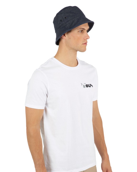 Petje K-UP Bob in denim voor bedrukking &amp; borduring