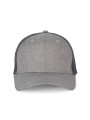 K-UP Casquette Trucker - 6 panneaux granite grey heather personnalisable