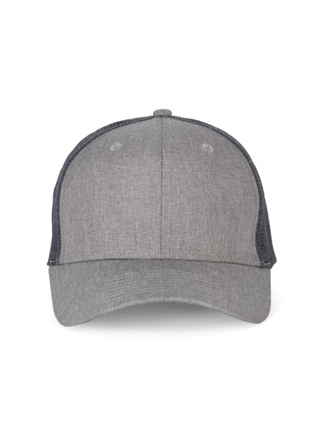 K-UP Casquette Trucker - 6 panneaux granite grey heather personnalisable