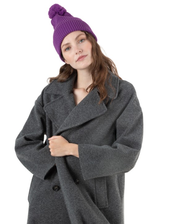 Bonnet, Écharpe & Gant personnalisable K-UP Bonnet avec pompon