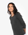 NATIVE SPIRIT Umweltfreundliches Raglan-Langarmshirt für Damen T-Shirt personalisierbar