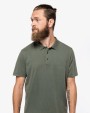 Poloshirt NATIVE SPIRIT Ecologische verwassen herenpolo van jersey voor bedrukking &amp; borduring