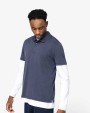 Polos personnalisable NATIVE SPIRIT Polo écoresponsable délavé en jersey homme