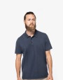 Poloshirt NATIVE SPIRIT Ecologische verwassen herenpolo van jersey voor bedrukking &amp; borduring