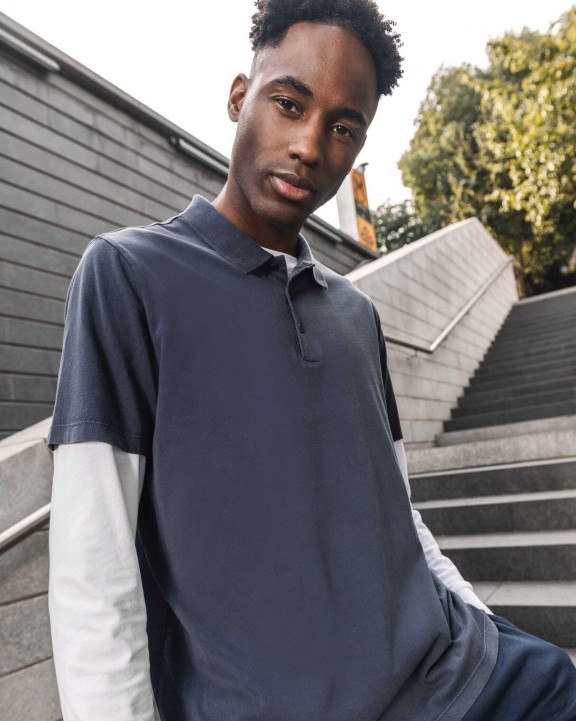 Polos personnalisable NATIVE SPIRIT Polo écoresponsable délavé en jersey homme