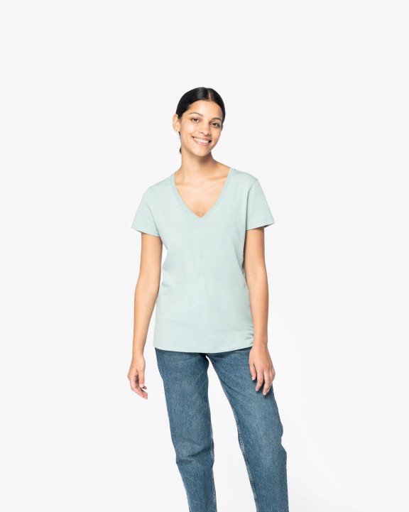 T-shirt personnalisable NATIVE SPIRIT T-shirt écoresponsable col V femme