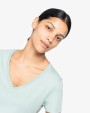 T-shirt personnalisable NATIVE SPIRIT T-shirt écoresponsable col V femme