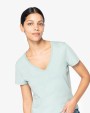 T-shirt personnalisable NATIVE SPIRIT T-shirt écoresponsable col V femme