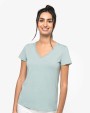 T-shirt personnalisable NATIVE SPIRIT T-shirt écoresponsable col V femme