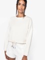 Sweat-shirts à personnaliser NATIVE SPIRIT Sweat-shirt écoresponsable à col rond oversize crop femme 