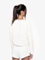 Sweat-shirts à personnaliser NATIVE SPIRIT Sweat-shirt écoresponsable à col rond oversize crop femme 