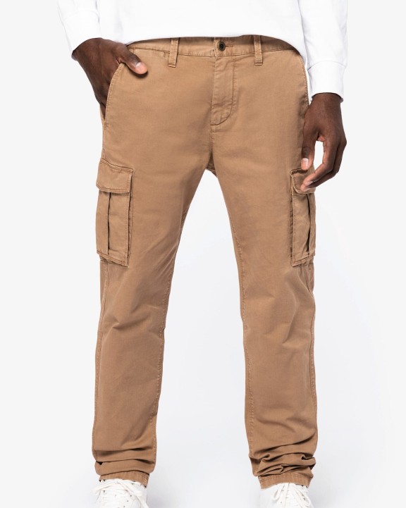 NATIVE SPIRIT Umweltfreundliche ausgewaschene Cargohose für Herren Hose personalisierbar