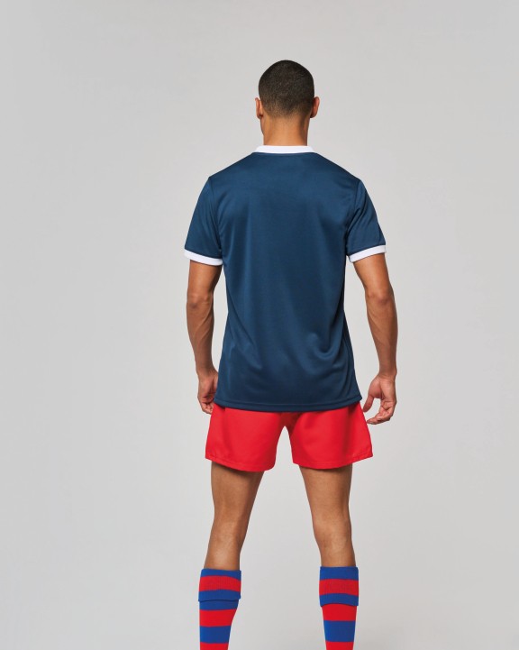 PROACT Rugby-Trikot mit kurzen Ärmeln, Unisex T-Shirt personalisierbar
