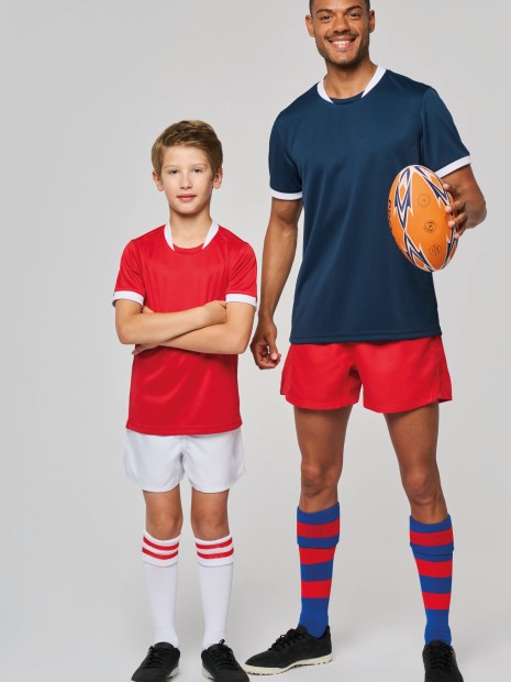 T-Shirts à personnaliser PROACT Maillot de rugby manches courtes enfant 