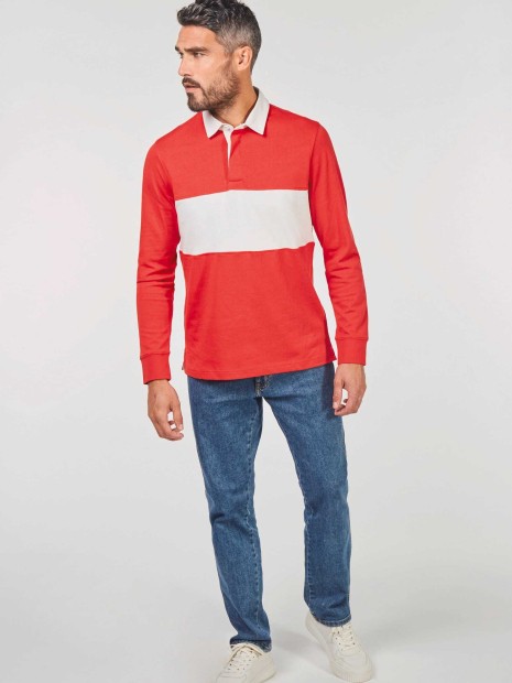 Polos à personnaliser PROACT Polo Rugby manches longues 