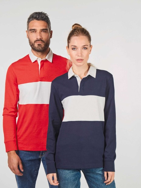 Polos à personnaliser PROACT Polo Rugby manches longues 