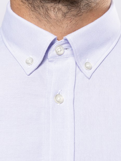 Chemises à personnaliser KARIBAN Chemise Oxford manches longues homme 