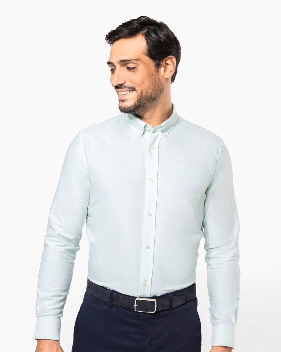 Chemise personnalisable KARIBAN Chemise Oxford manches longues homme