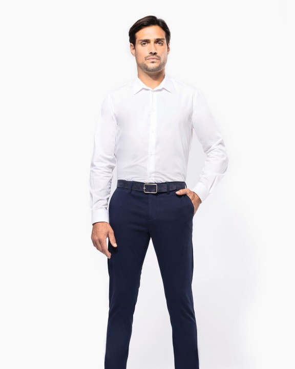 KARIBAN Chino-Hose für Herren Hose personalisierbar