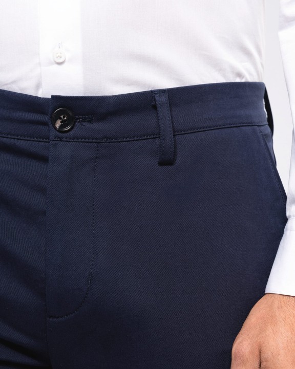 KARIBAN Chino-Hose für Herren Hose personalisierbar