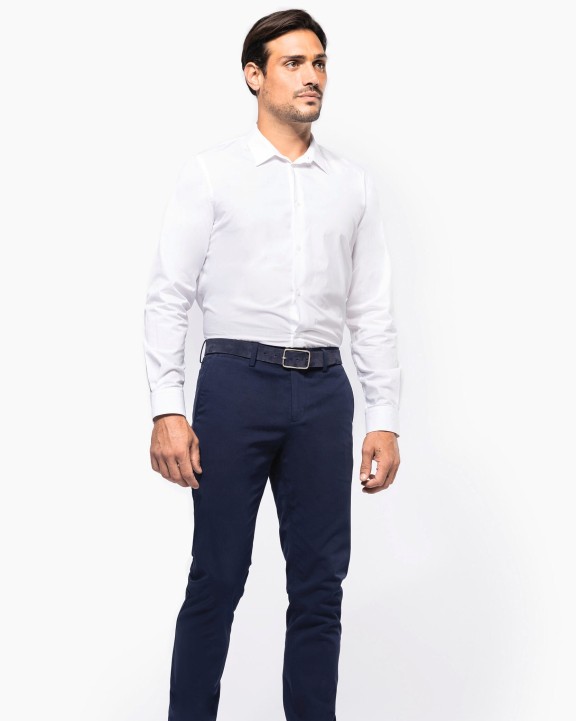 KARIBAN Chino-Hose für Herren Hose personalisierbar