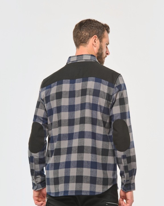 Chemise personnalisable WK. DESIGNED TO WORK Chemise à carreaux avec poches homme