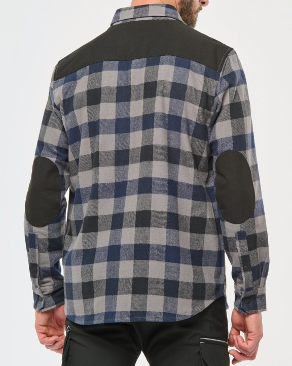 Chemise personnalisable WK. DESIGNED TO WORK Chemise à carreaux avec poches homme