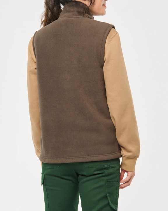 Veste personnalisable WK. DESIGNED TO WORK Bodywarmer polaire avec intérieur sherpa unisexe