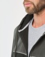 WK. DESIGNED TO WORK Umweltfreundliche, zweifarbige Molton-Kapuzenjacke mit Reißverschluss, Unisex Jacke personalisierbar