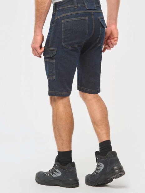 Bermudas & Shorts à personnaliser WK. DESIGNED TO WORK Bermuda denim multipoches homme 