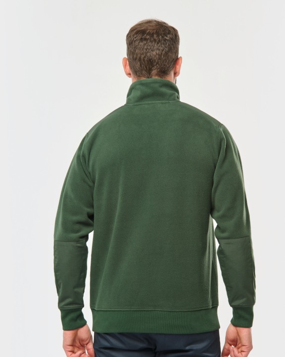 Polar Fleece WK. DESIGNED TO WORK Ecologishe fleece met ritskraag unisex voor bedrukking &amp; borduring