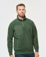 Polar Fleece WK. DESIGNED TO WORK Ecologishe fleece met ritskraag unisex voor bedrukking &amp; borduring