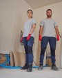 WK. DESIGNED TO WORK Umweltfreundliche Molton-Cargo-Hose für Herren Hose personalisierbar