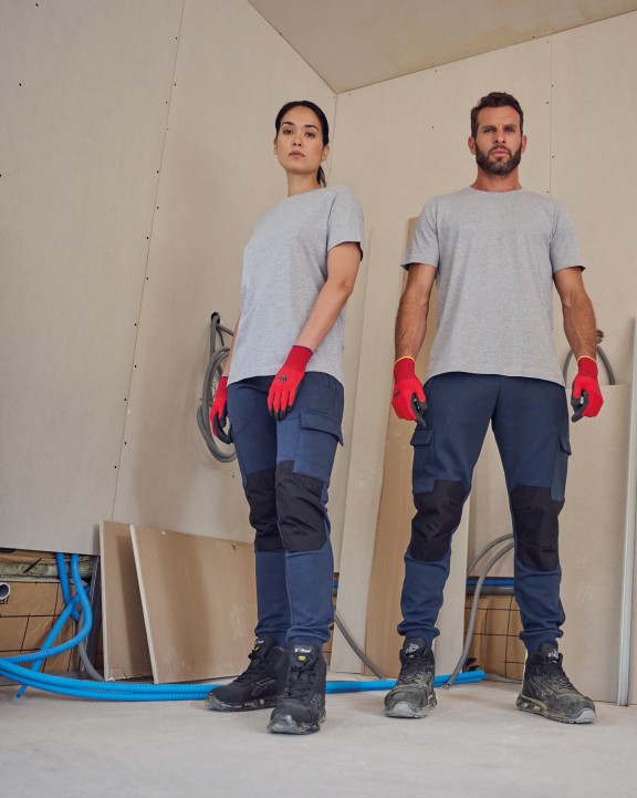 WK. DESIGNED TO WORK Umweltfreundliche Molton-Cargo-Hose für Herren Hose personalisierbar