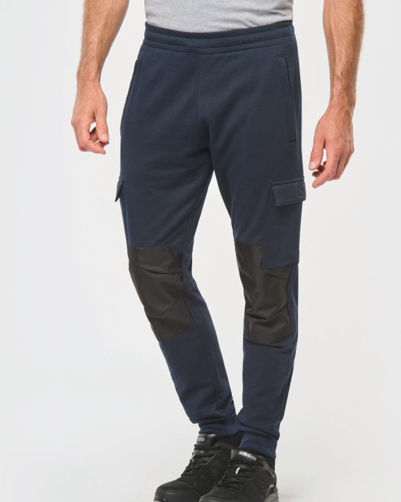 WK. DESIGNED TO WORK Umweltfreundliche Molton-Cargo-Hose für Herren Hose personalisierbar