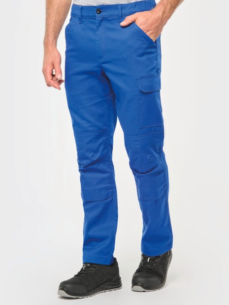 Pantalons à personnaliser WK. DESIGNED TO WORK Pantalon de travail multipoches homme 