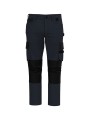 WK. DESIGNED TO WORK Pantalon de travail bicolore homme navy / black personnalisable