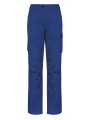WK. DESIGNED TO WORK Pantalon de travail multipoches femme royal personnalisable